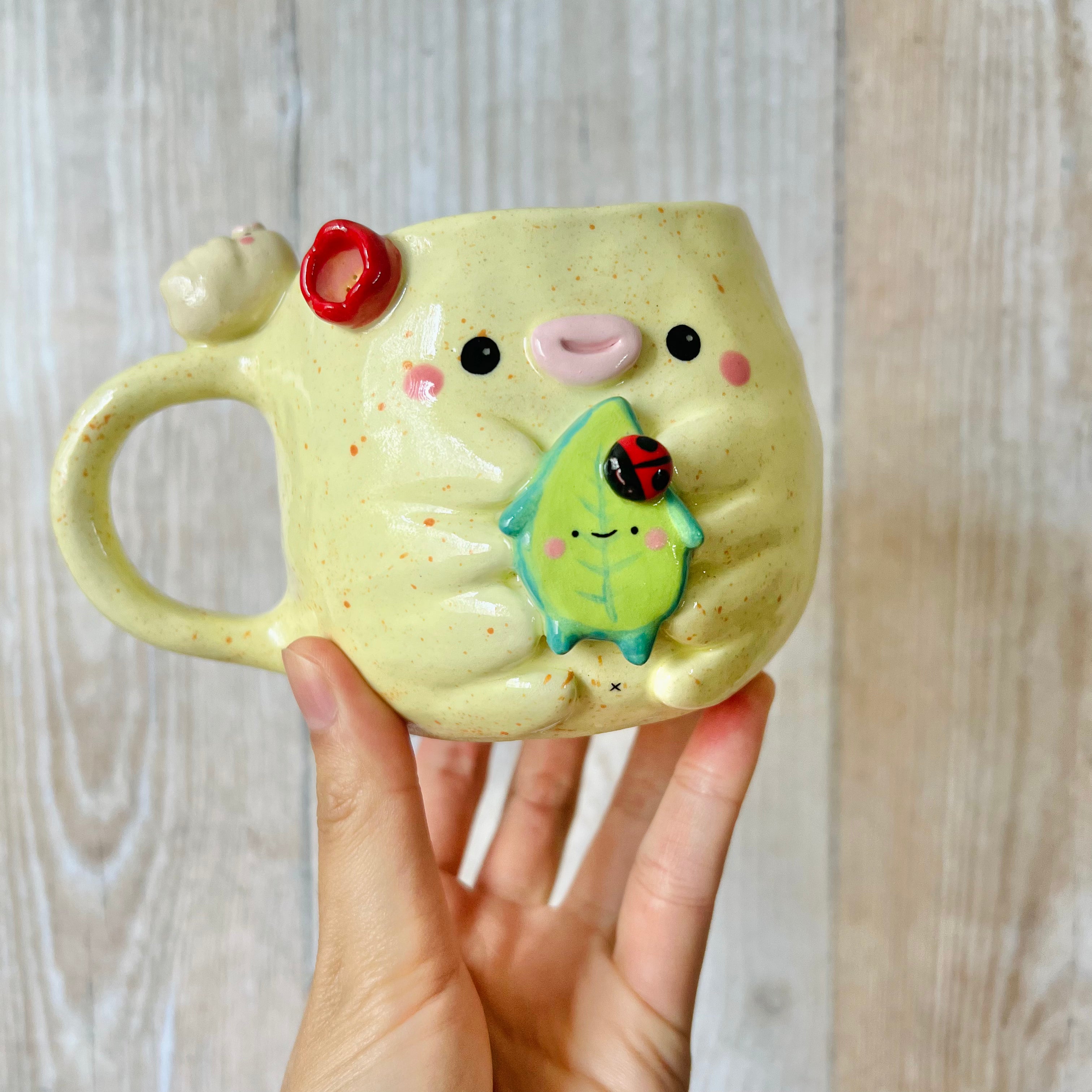 TARDIGRADE mug with nature friends