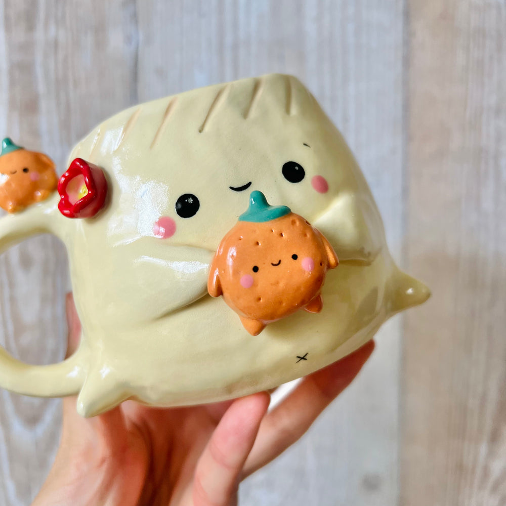 DUMPLING MUG with mandarin friends, photo 8 of 8