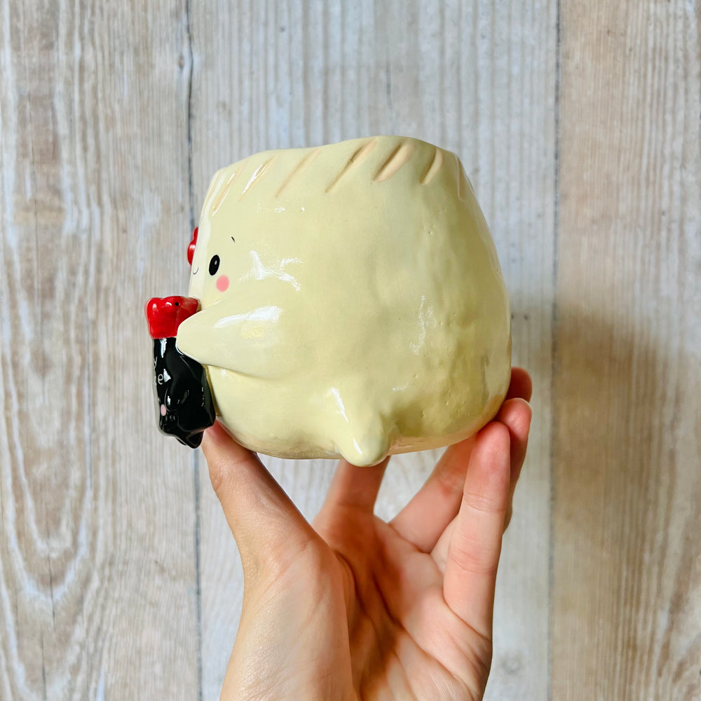 DUMPLING MUG with soy sauce & dumpling friends, photo 3 of 8