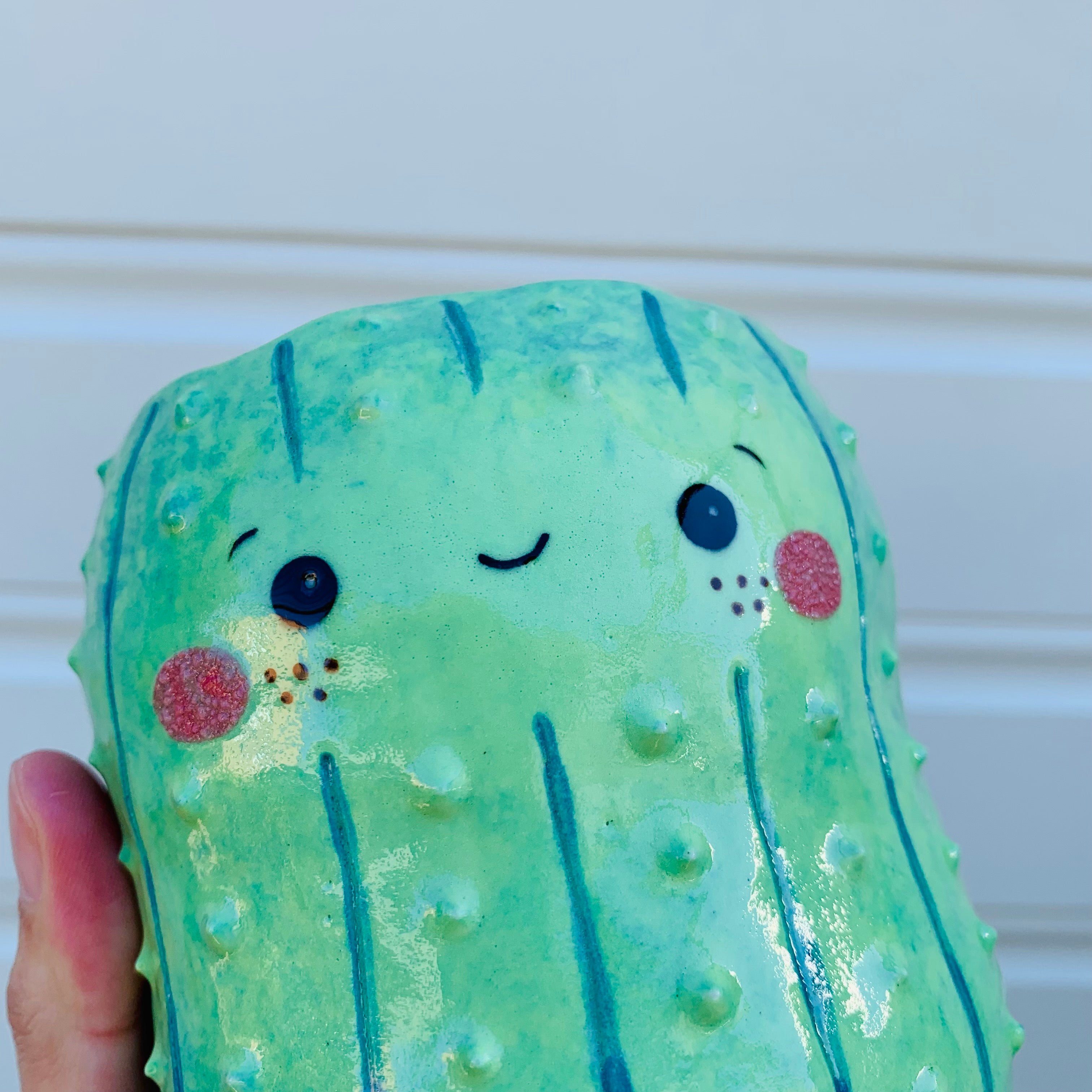 Peanut shape cactus pot planter