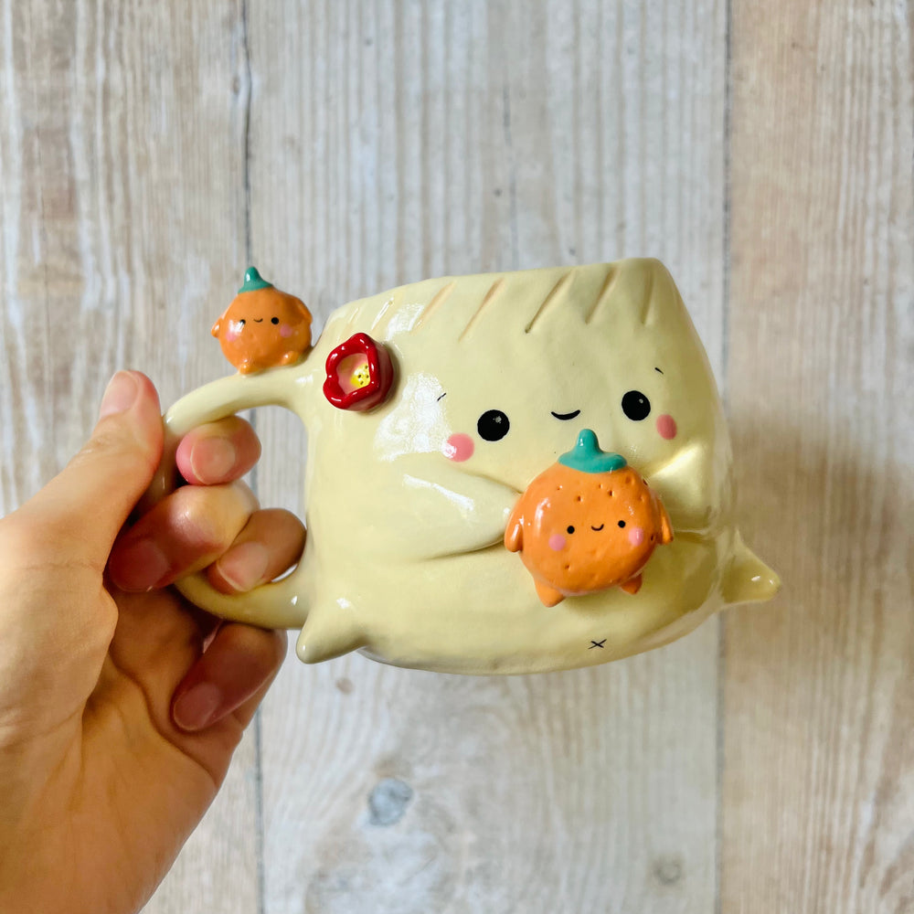 DUMPLING MUG with mandarin friends, photo 6 of 8
