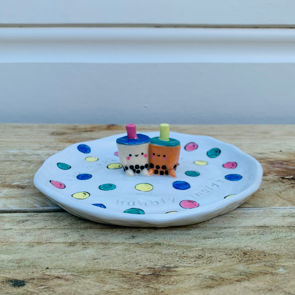 ‘You make me bubble inside’ trinket dish