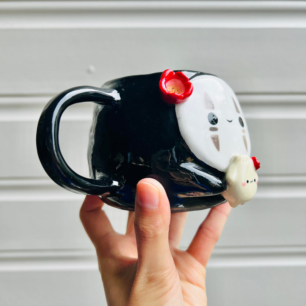 No Face mug with Dumpling friend, photo 2 of 5