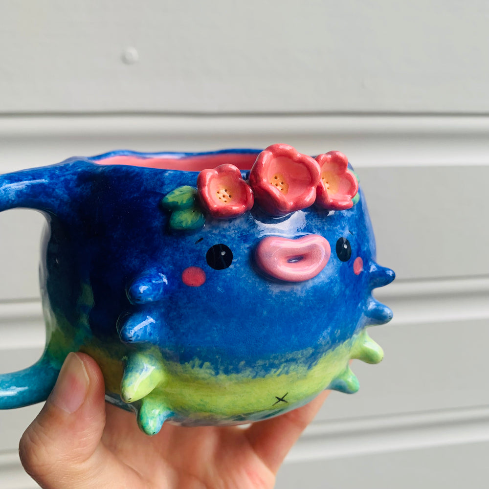 Ocean tardigrade mug - 350ml, photo 7 of 12