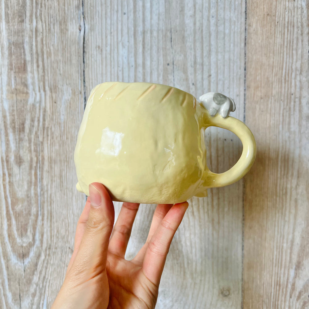 DUMPLING MUG with cat friends, photo 4 of 9