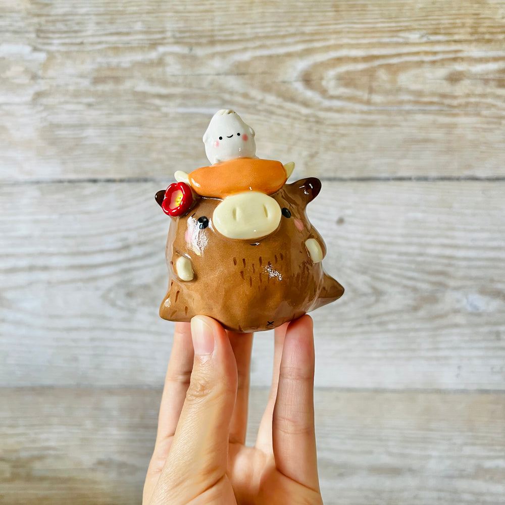 DUMPLING HEAD Zodiac friends - Ox, photo 1 of 6