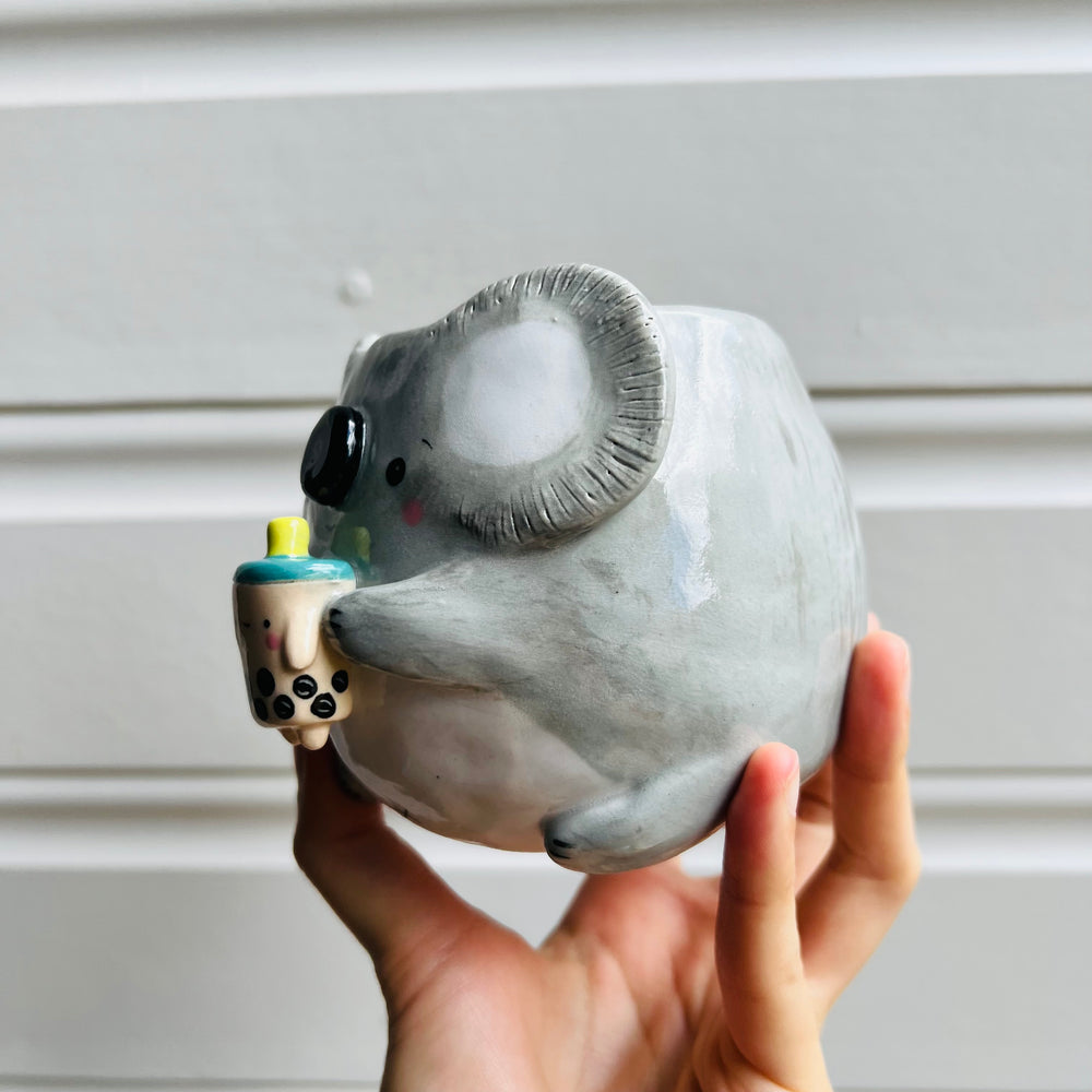 Koala Mug with Bubble Tea friend, photo 2 of 4