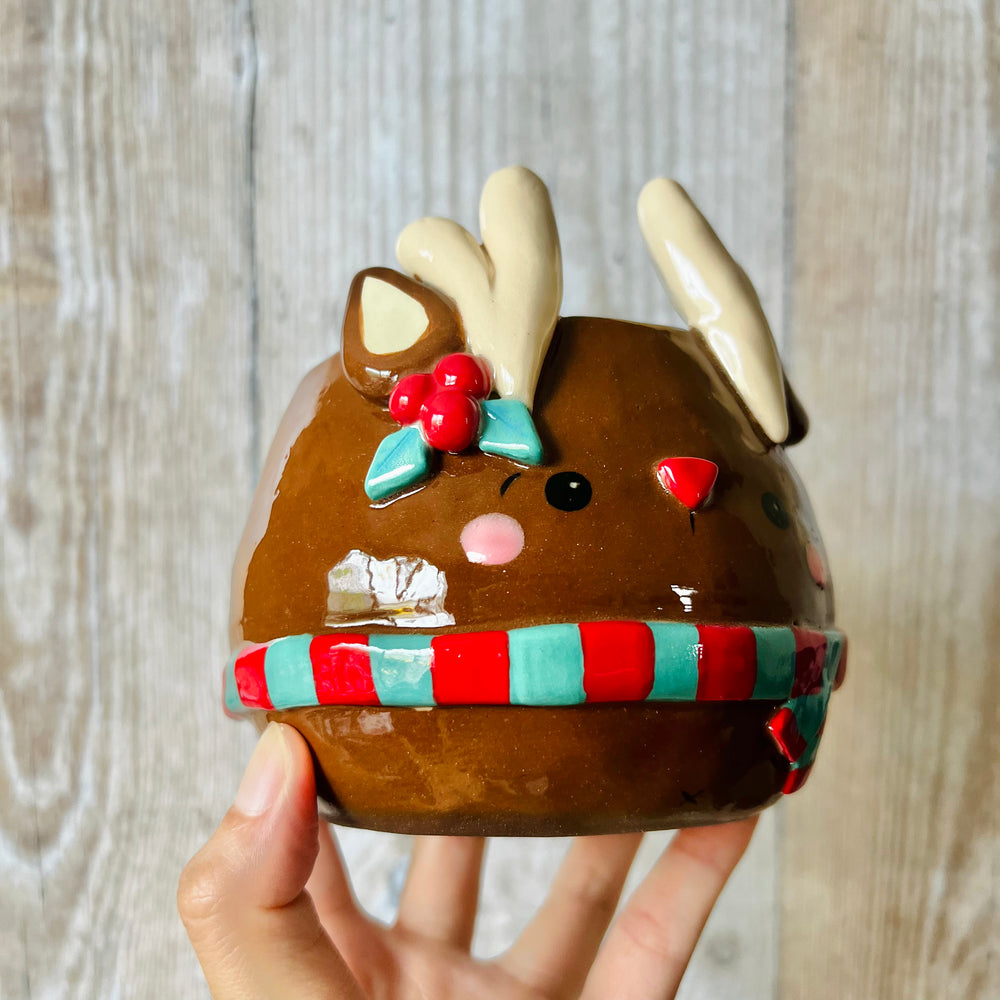 BAUBLE REINDEER POT, photo 8 of 8