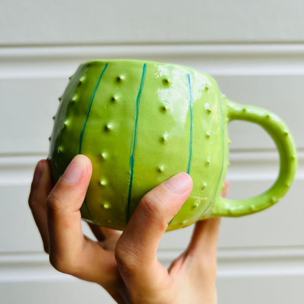 Flowery Cactus mug with Koala friend, photo 4 of 5