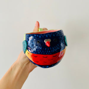Rainbow lorikeet mug