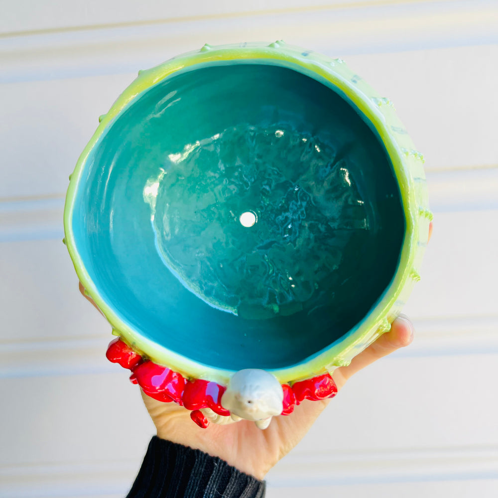 Flower crown cactus pot with dumpling friends, photo 5 of 5
