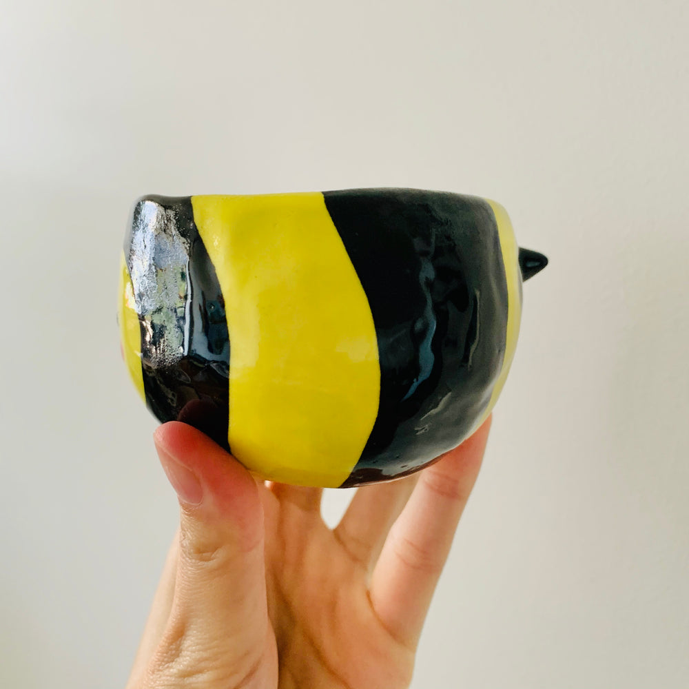 BLUE ‘Bee Happy’ snack bowl, photo 2 of 5
