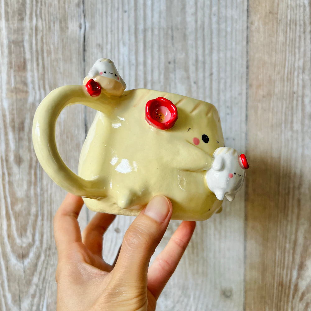 DUMPLING MUG with dumpling friends, photo 2 of 8