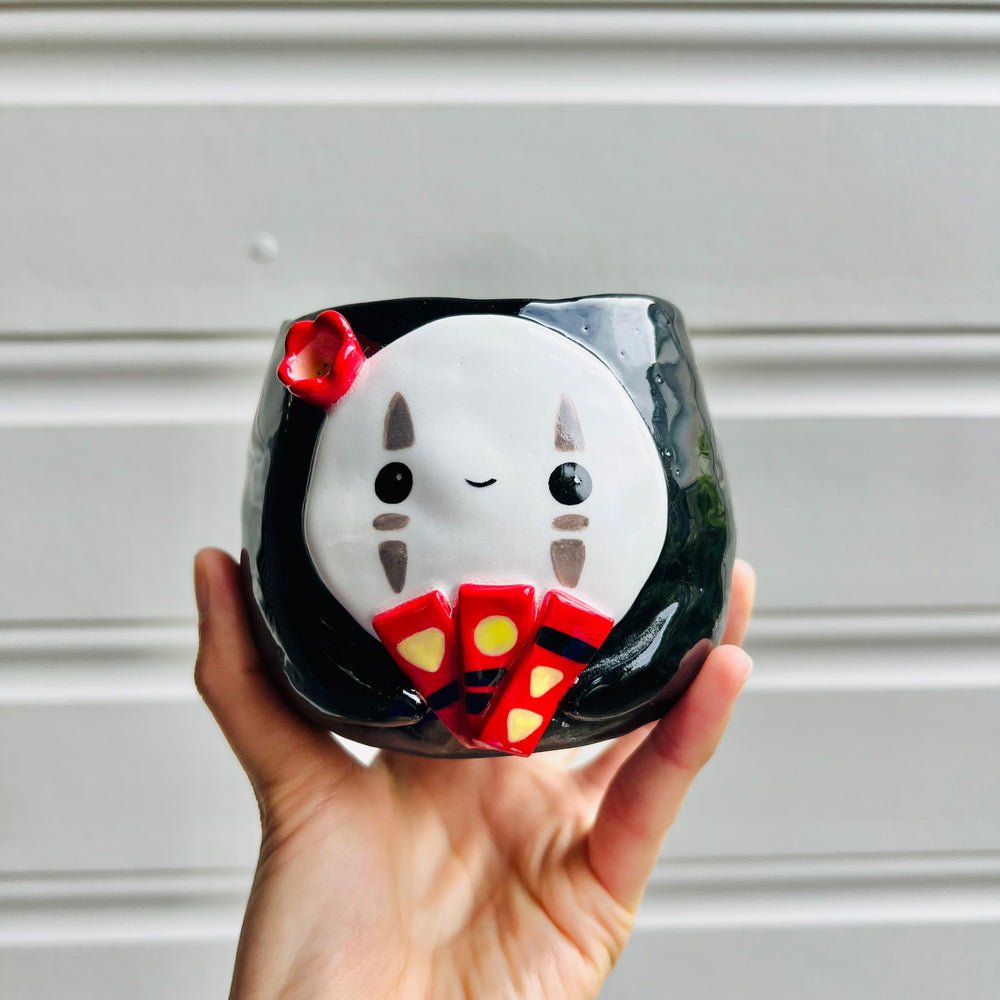 No Face pot with bath tokens, photo 1 of 6