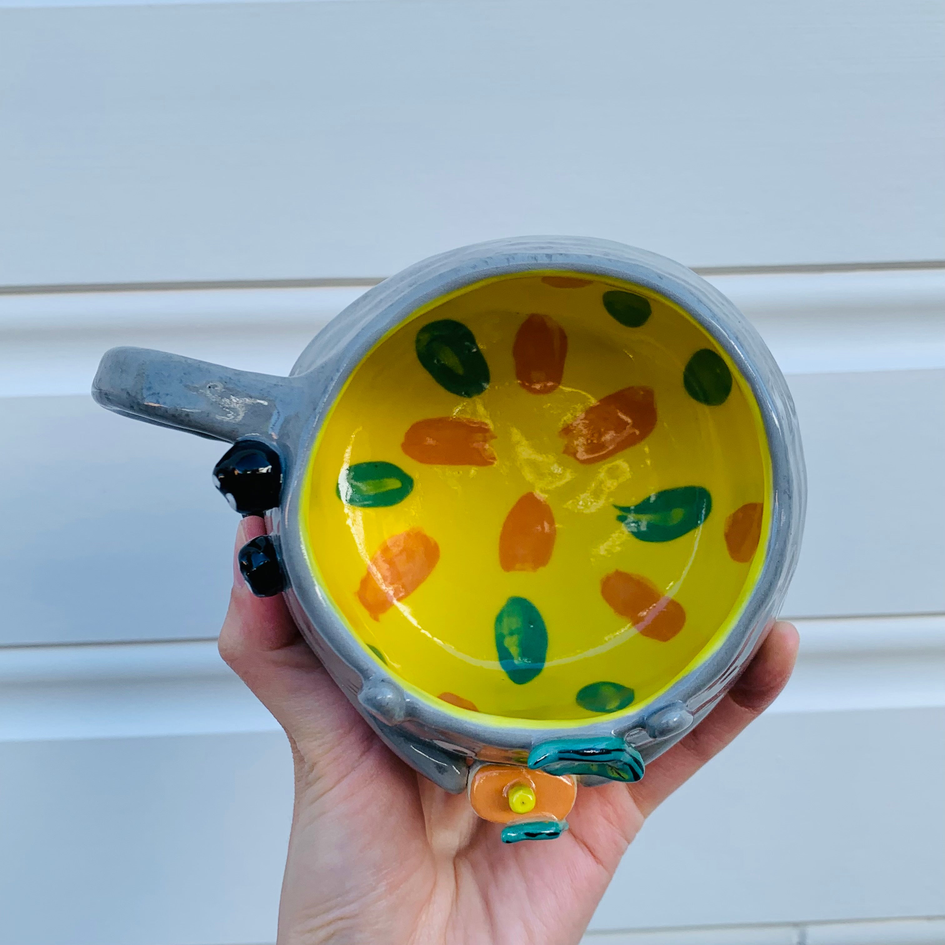 Totoro with bubble tea friend mug