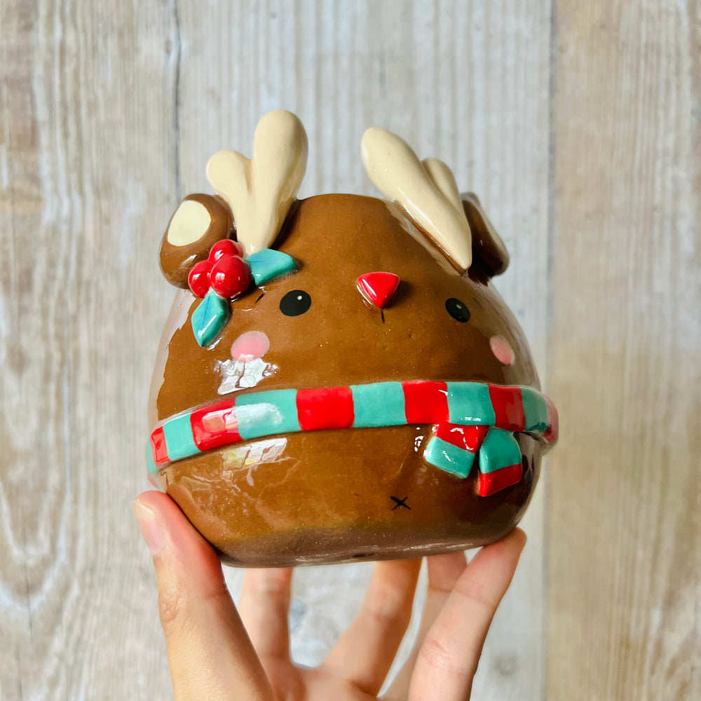 BAUBLE REINDEER POT, photo 7 of 7