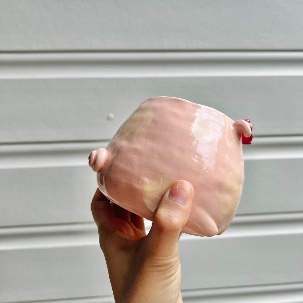 Flowery pig pot, photo 7 of 8