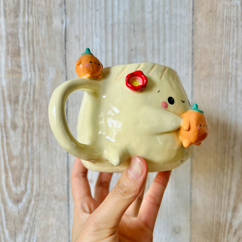 DUMPLING MUG with mandarin friends, photo 2 of 8