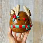 BAUBLE REINDEER POT