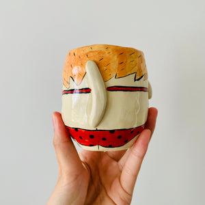 Bikini babe vase/cup