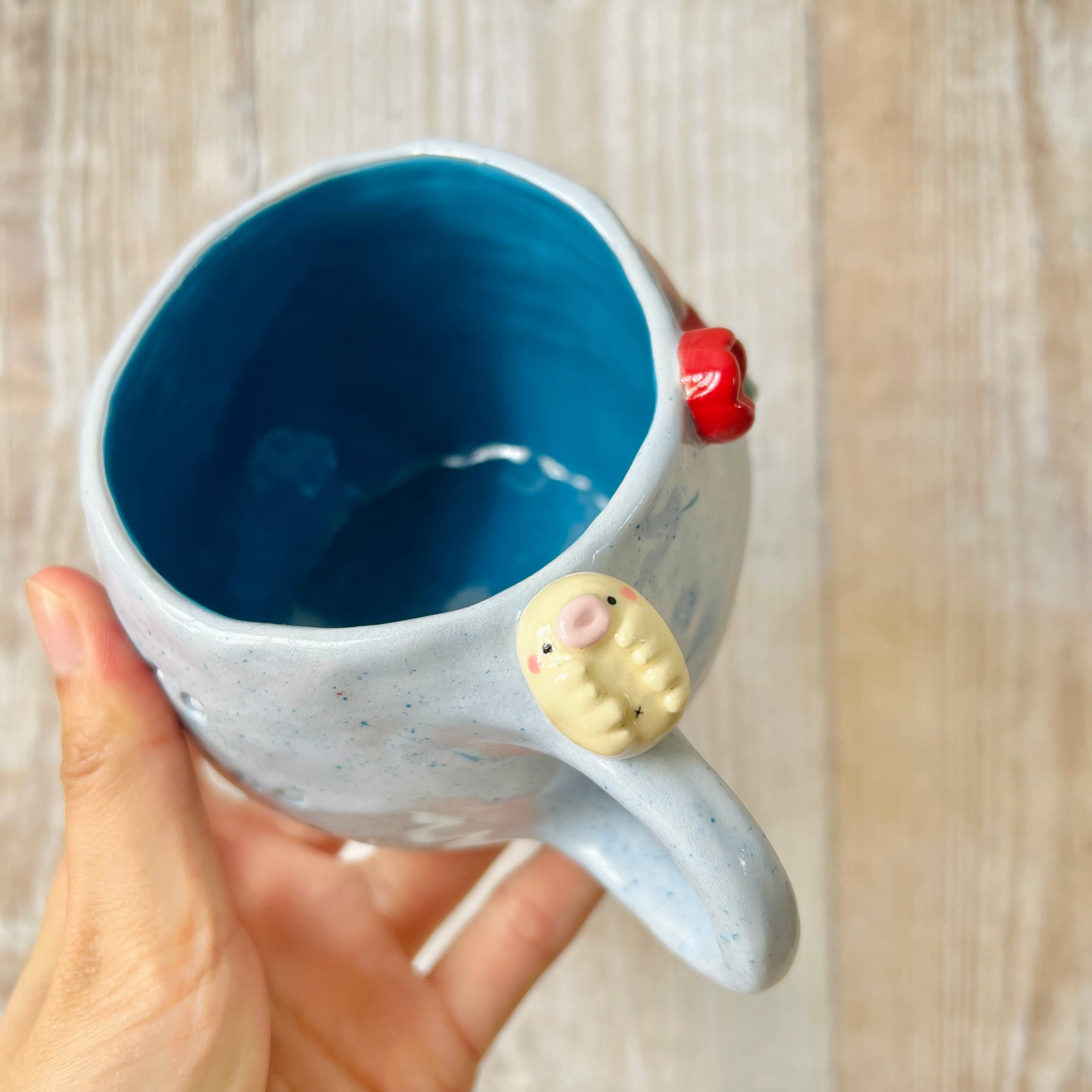 TARDIGRADE mug with watermelon friend