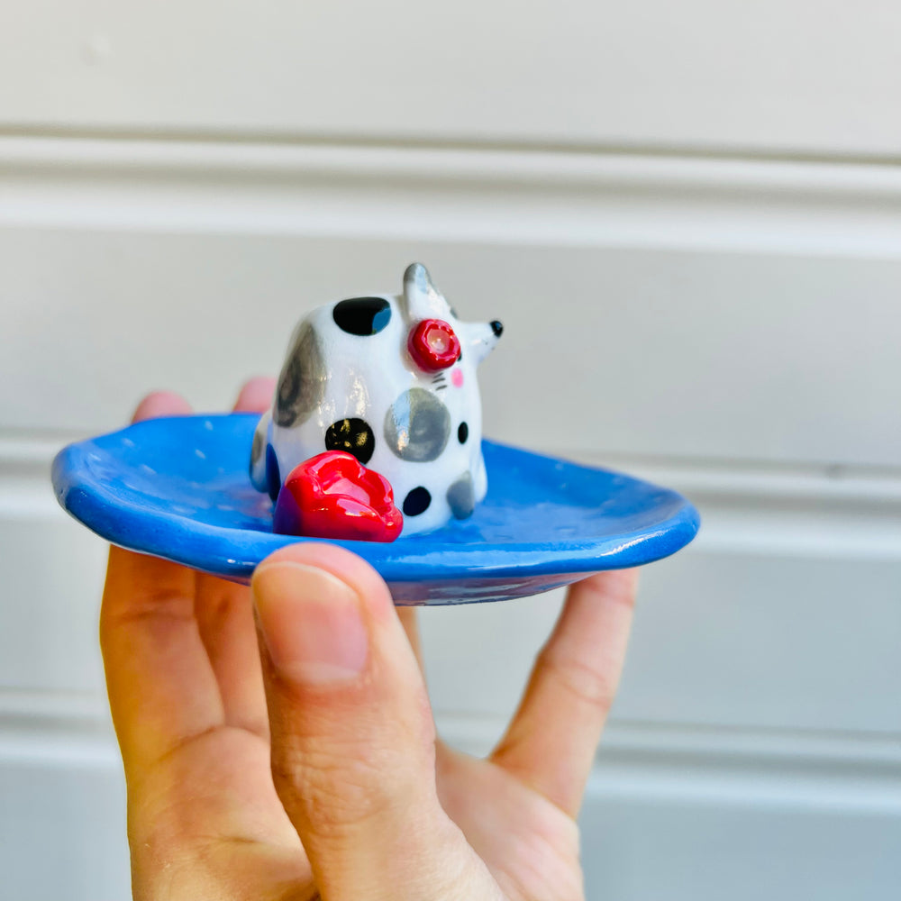 2 in 1 DOGGO vase trinket dish, photo 2 of 4