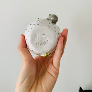 Cockatoo with koala friend pot