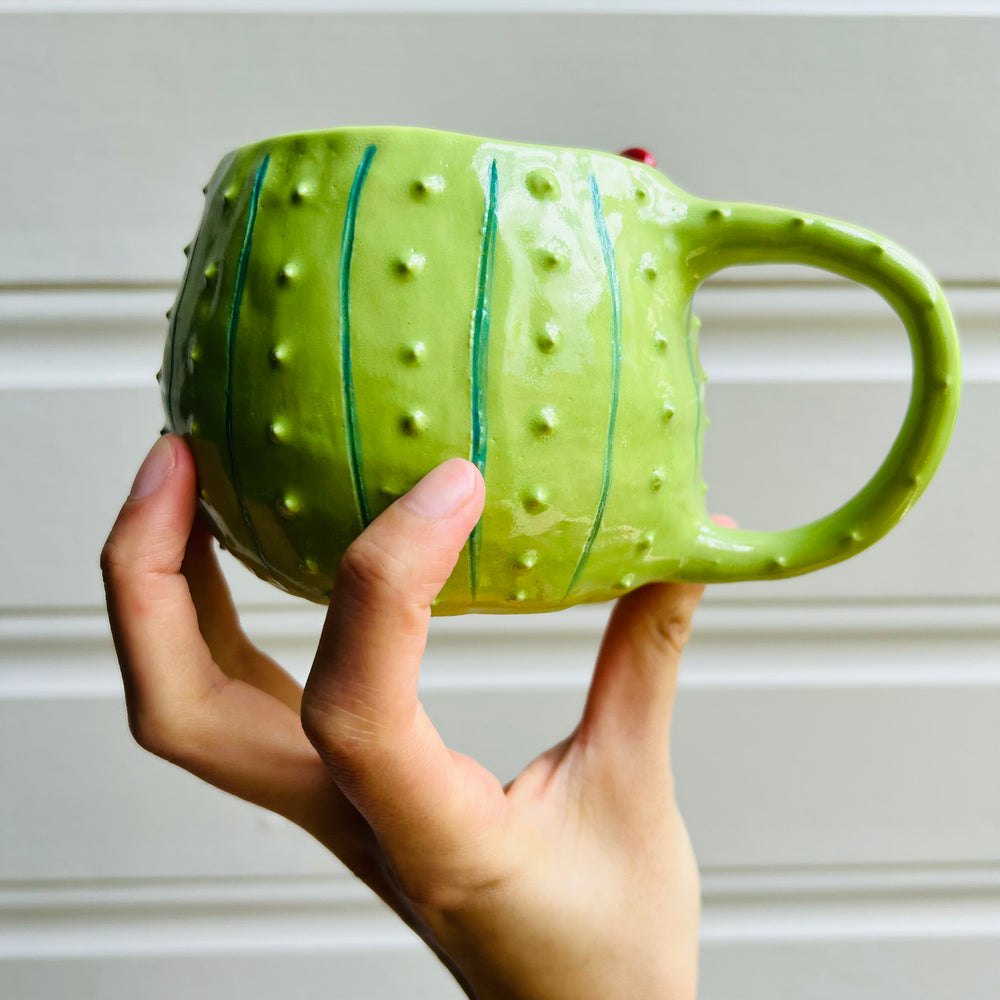 Flowery Cactus Mug with Koala friend, photo 5 of 5