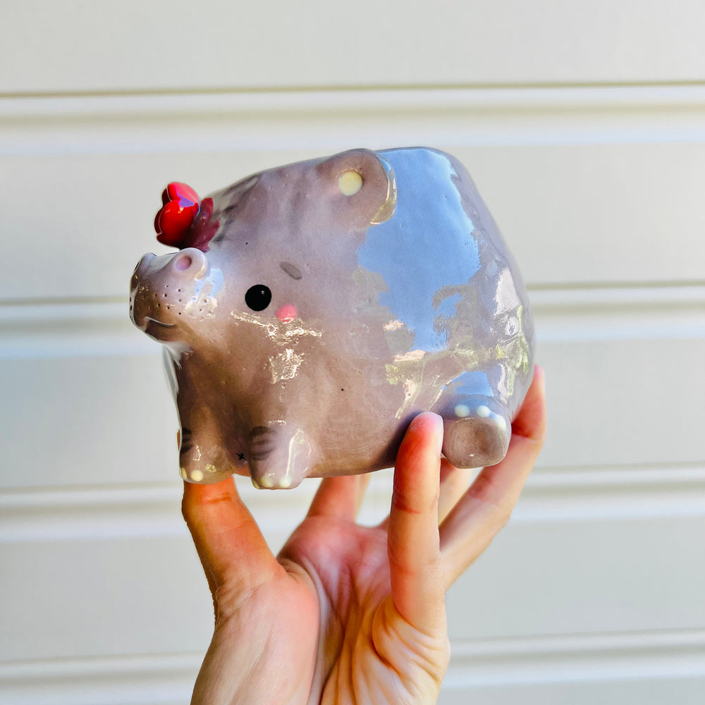 Hippo pot, photo 3 of 5