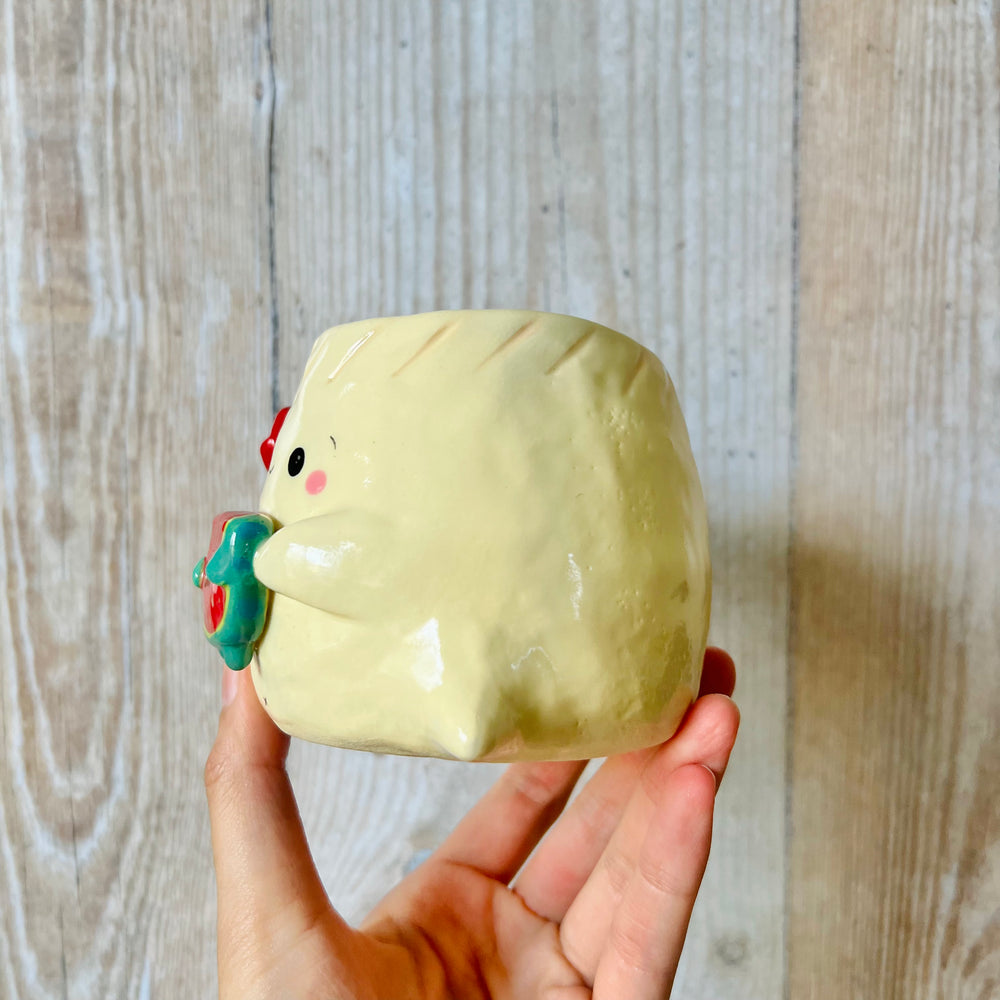 DUMPLING MUG with watermelon friends, photo 3 of 8