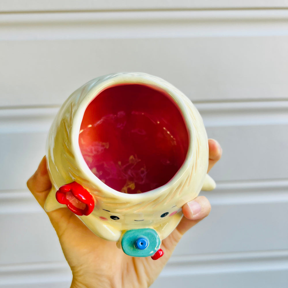 Dumpling VASE with bubble tea friend, photo 5 of 5