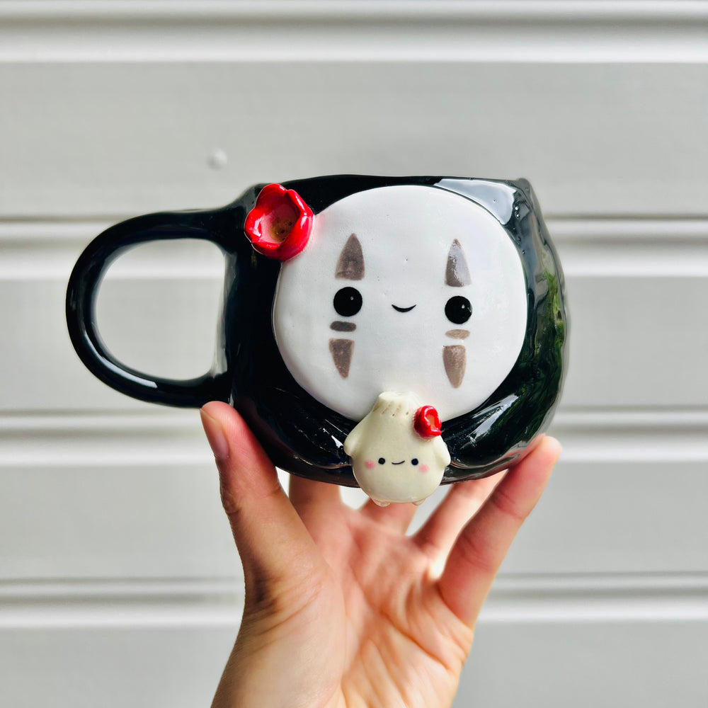 No Face mug with Dumpling friend, photo 1 of 5
