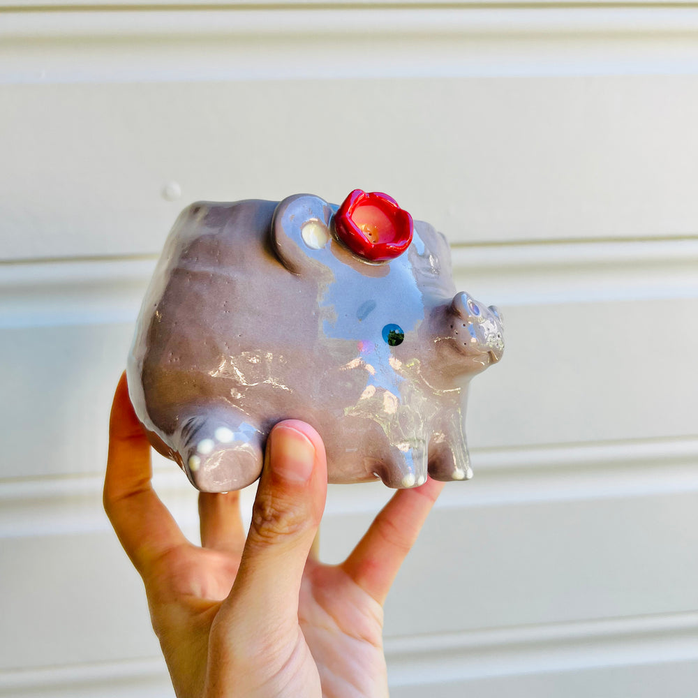Hippo pot, photo 2 of 5