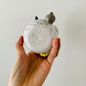 Cockatoo with koala friend pot