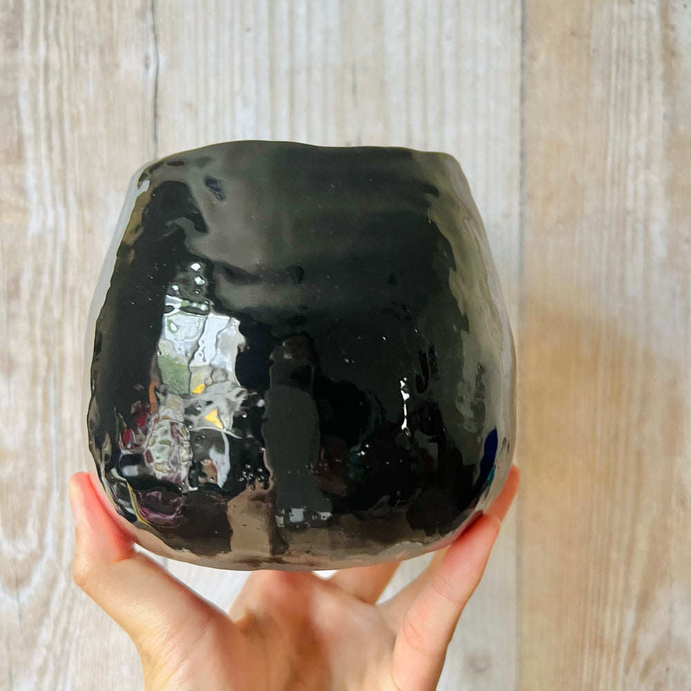 Flowery NO FACE POT with dumpling friends, photo 4 of 7