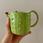 Flowery cactus mug