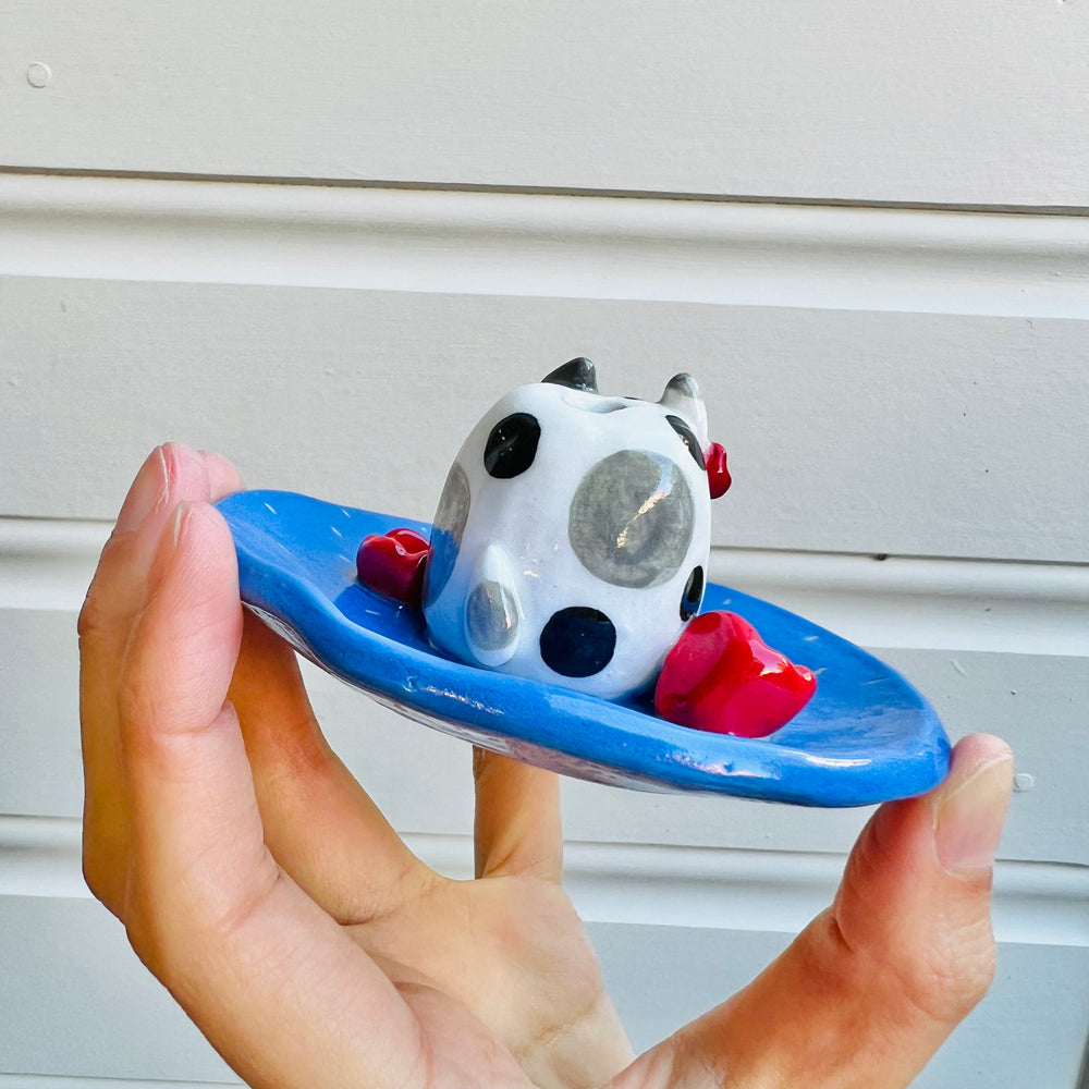 2 in 1 DOGGO vase trinket dish, photo 3 of 4