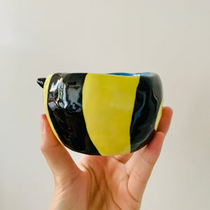 BLUE ‘Bee happy’ snack bowl