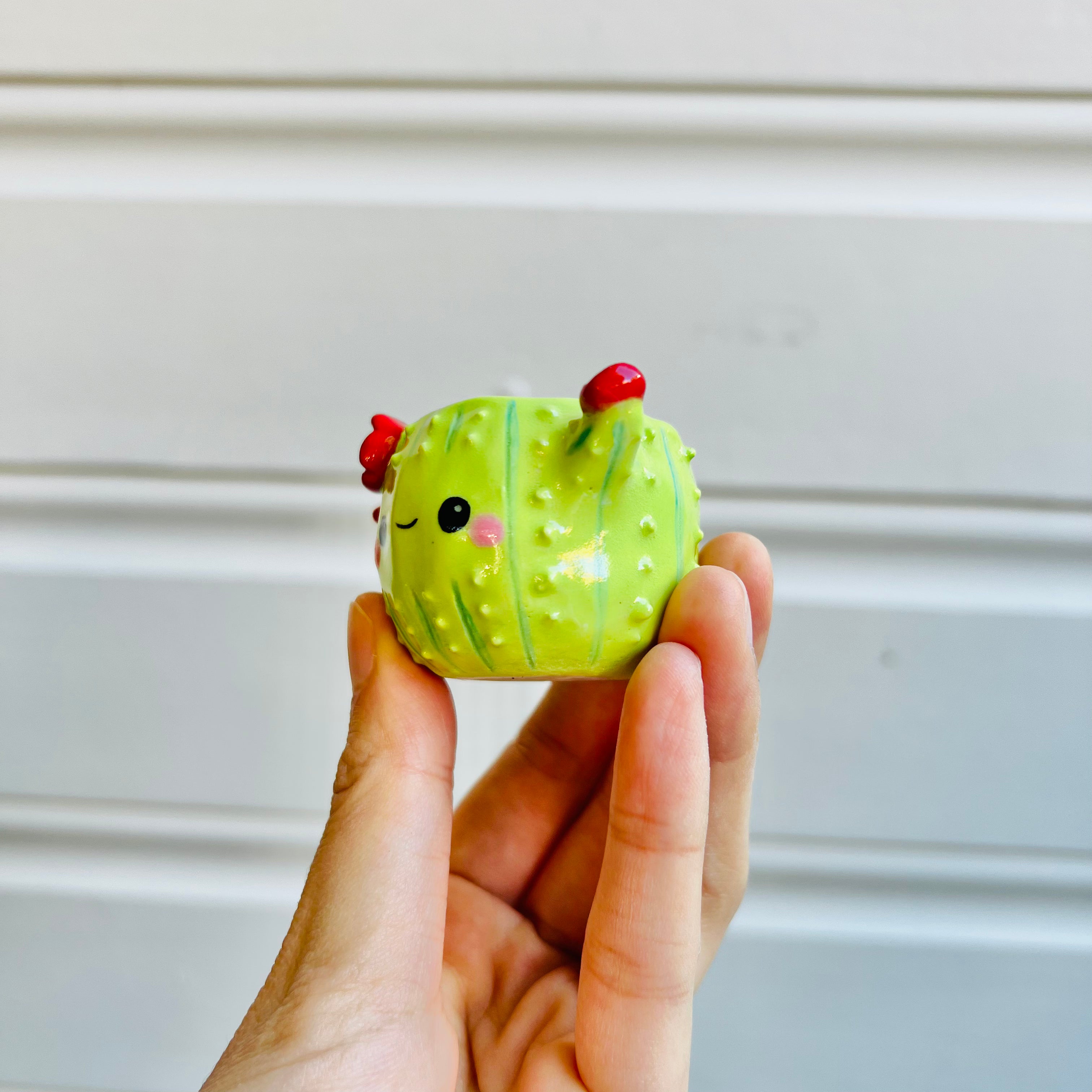 MINIS Flowery cactus pot