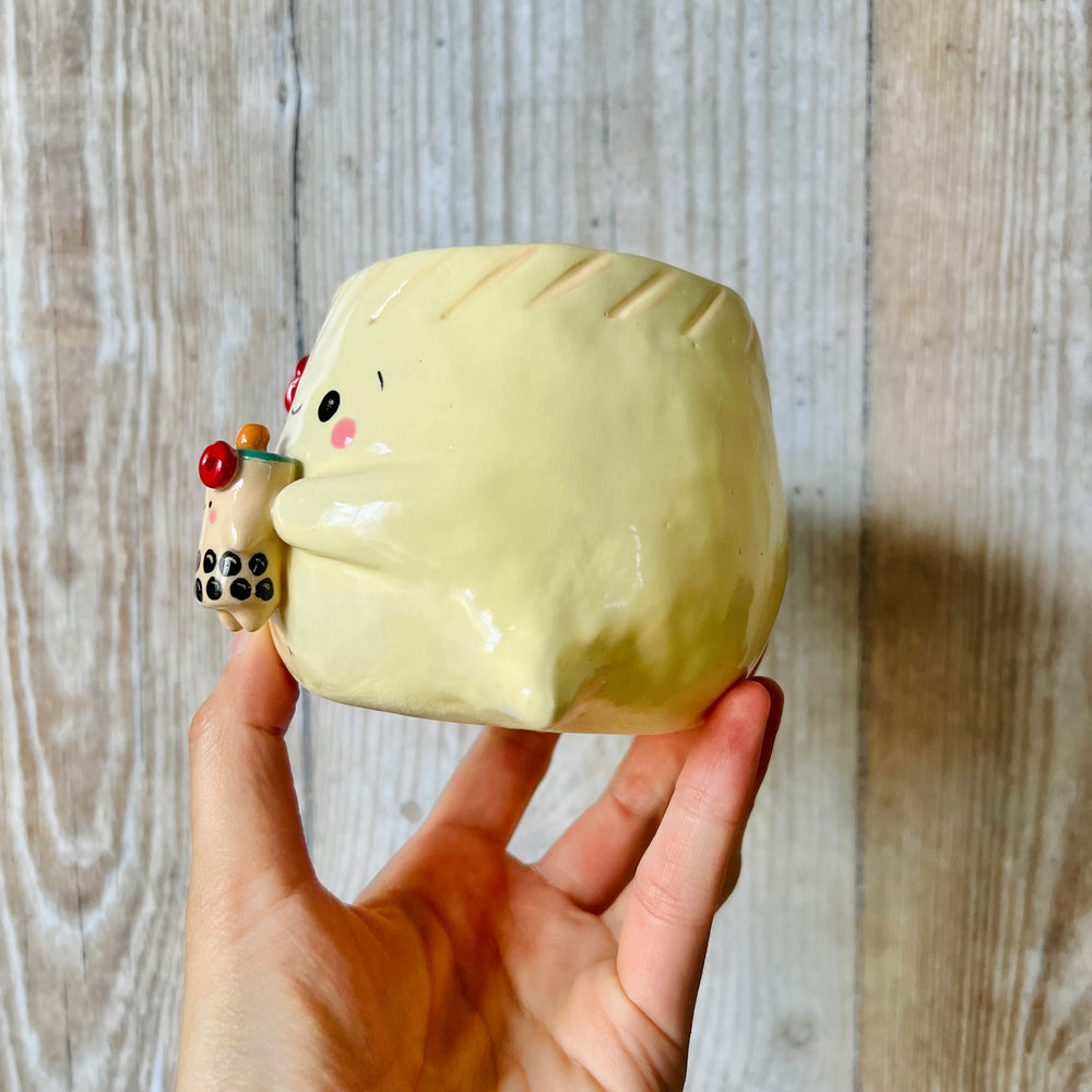 DUMPLING MUG with bubble tea friends, photo 3 of 8