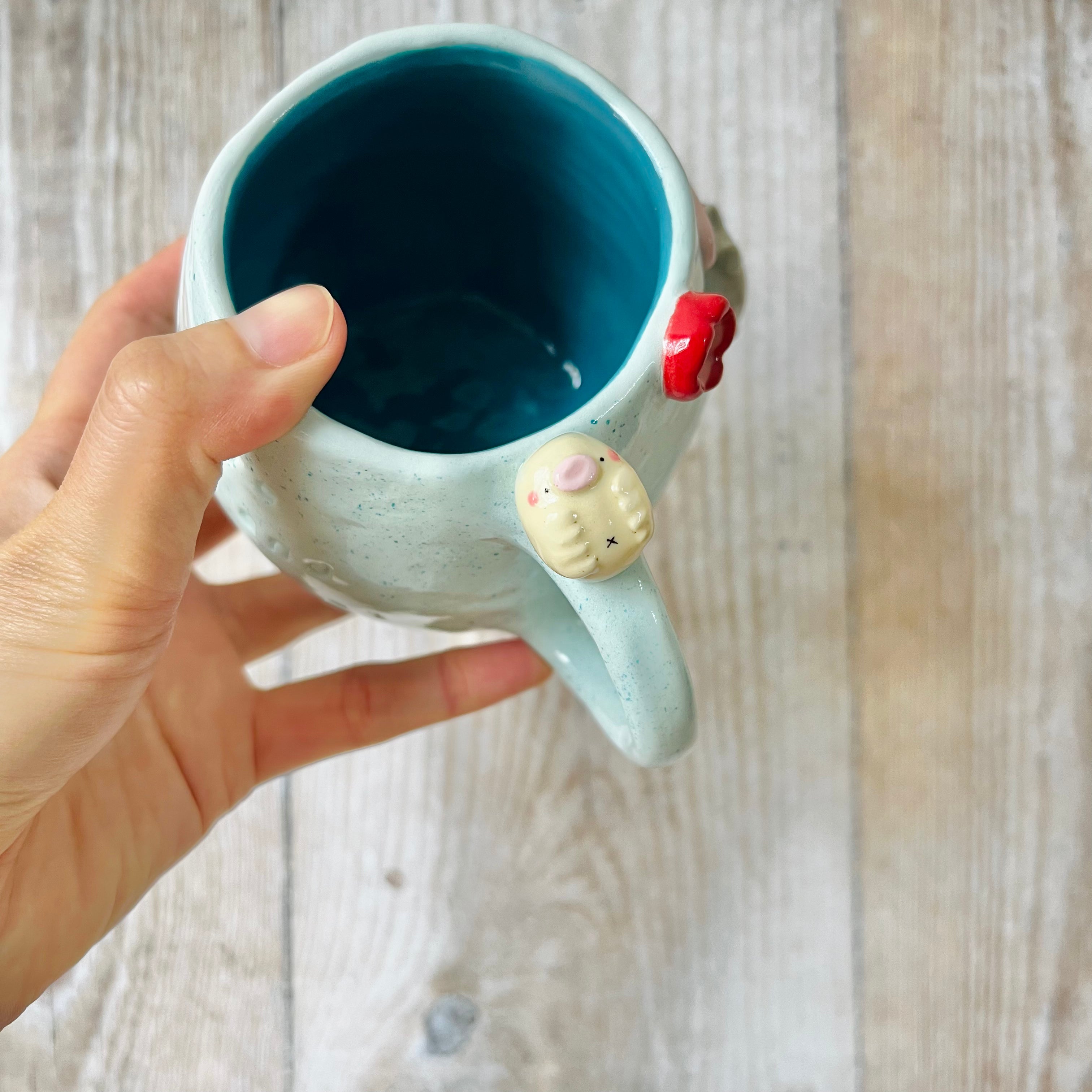 TARDIGRADE mug with Totoro friend