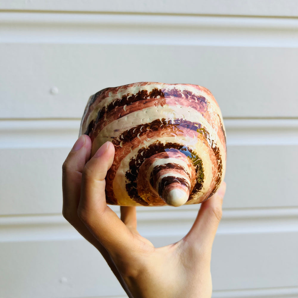 Flowery Blue Tongue Lizard Pot, photo 4 of 10