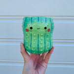 Peanut shape cactus pot planter