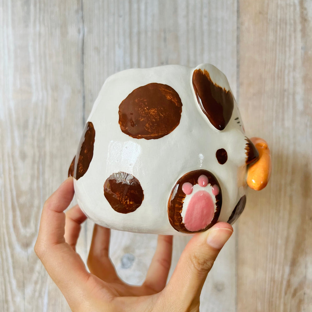 BUNNY POT with carrot friend, photo 2 of 7