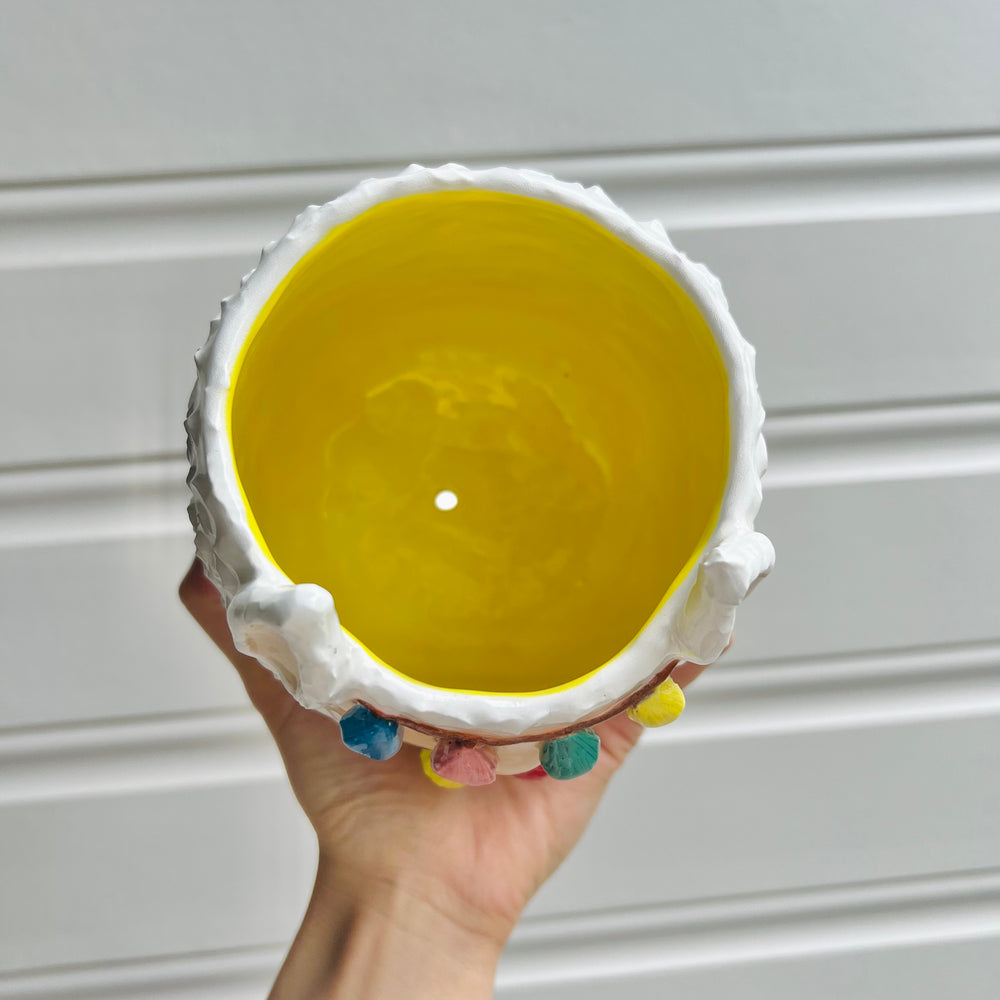 LARGE tassel llama pot, photo 5 of 9