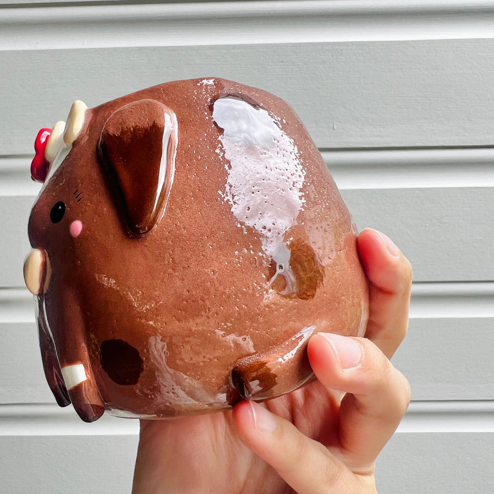 Flowery goat pot, photo 7 of 10