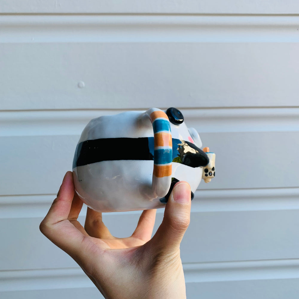 Panda mug with bubble tea friend, photo 4 of 8