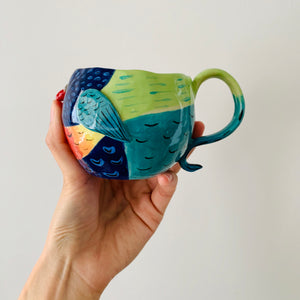 Rainbow lorikeet mug