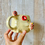 DUMPLING MUG with donut friends