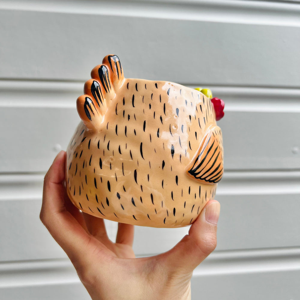 Orange chick crown chicken pot, photo 8 of 9